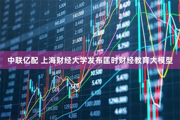 中联亿配 上海财经大学发布匡时财经教育大模型