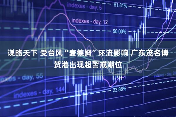 谋略天下 受台风“麦德姆”环流影响 广东茂名博贺港出现超警戒潮位